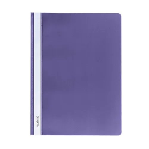 herlitz Schnellhefter DIN A4 aus PP Folie violett