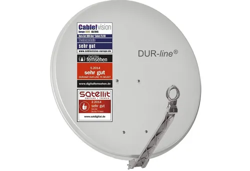 DUR-line DUR-line Select 75/80cm Hellgrau Satelliten-Schüssel