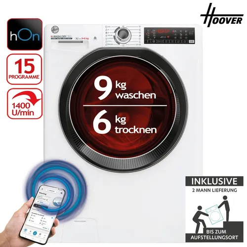Hoover Waschtrockner H-WASH 350 Design H3DPS4966TAMB6-S von Hoover