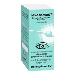 Levocamed 0,5 mg/ml Augentropfen Suspension
