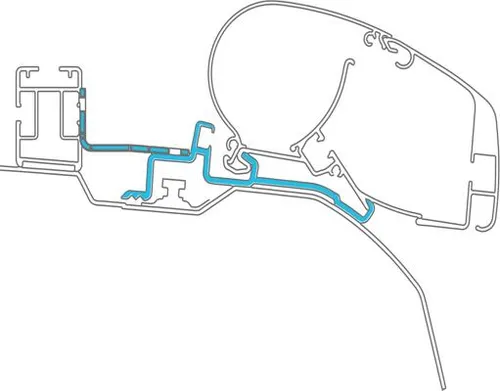 DOMETIC Adapter PR-DUCATO H2 RFRCK-3pc von Dometic