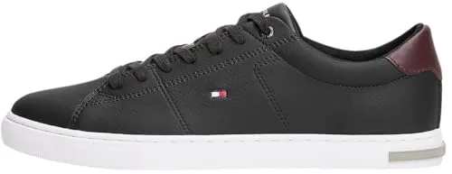 Produktbild Tommy Hilfiger Herren Vulcanized Sneaker Essential Leather Detail Vulc, Schwarz