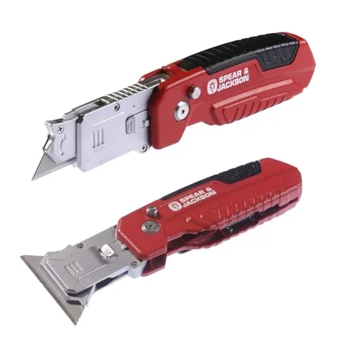 Spear & Jackson SJ1790 2-in-1 Cuttermesser & Schaber