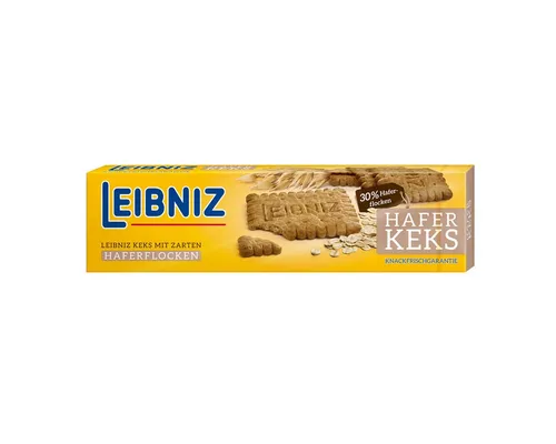 LEIBNIZ Haferkeks Müsli Keks, 230g - Knusprige Haferkekse mit zarten Haferflocken, ideal für den Snack zwischendurch. Perfekt zum Genießen mit einer Tasse Kaffee oder Tee.