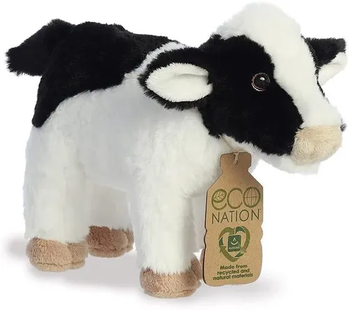 Eco Nation Kuh Auroa World Stofftier Plüschtier 35026 Plüschtier Stofftier