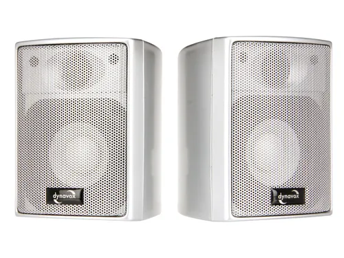 Dynavox AS-301 Mini Boxen Silber von Dynavox