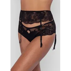 Strumpfhalter Schwarz von Dorina
