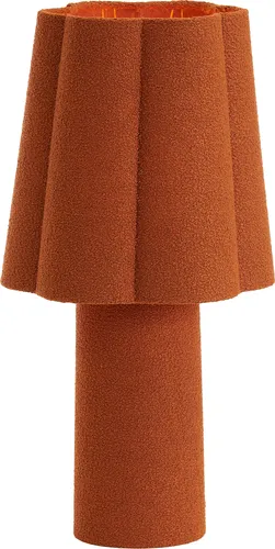 Light & Living Tischlampe Orange, Rund, 25x48,5 cm