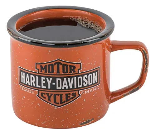 Tasse Trademark Logo Campfire in orange von Harley-Davidson