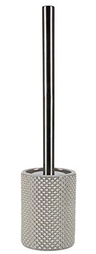Spirella Bad Serie Mero WC Bürste Toilettenbürste Klobürste WC Garnitur Taupe