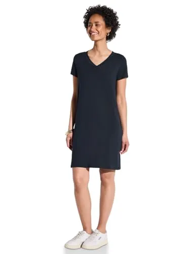 Street One Damen Jersey-Kleid in Unifarbe