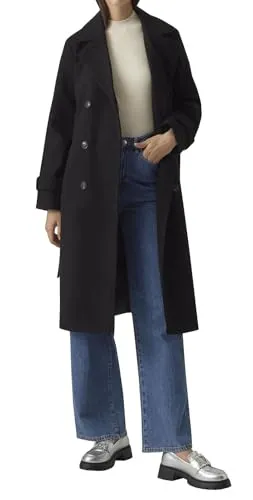 VERO MODA Damen Mantel VMFortunevega Long Trenchcoat von VERO MODA