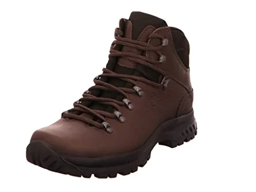 Hanwag Waxenstein BIO UK 10 mocca - Nachhaltiger Wanderstiefel - Wanderschuhe mit chromfrei gegerbtem Leder, ideal für anspruchsvolle Touren. Hoher Komfort, atmungsaktiv und mit griffiger Vibram® Sohle für natürliche Bewegungsfreiheit.