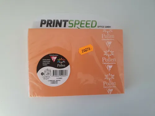 C6 Briefumschlag clement Clairefontaine/Pollen a 20 Stück