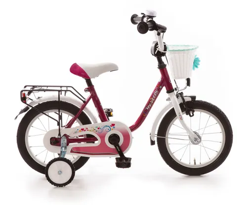 Bachtenkirch Kinderfahrrad My Dream 14 Zoll – purpur weiß in pink von Bachtenkirch