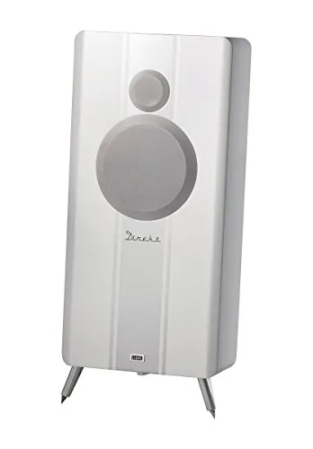 HECO Direkt I 2 Wege-Standlautsprecher - Lautsprecher mit hochwertigem HiFi-Sound, ideal für Musikliebhaber, elegante Doppelbass-Box im modernen Flat-Design.