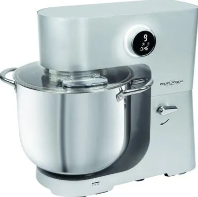 ProfiCook PC-KM 1254 Knetmaschine - Multifunktions-Küchenmaschine mit 2500 W, 13 Geschwindigkeitsstufen und einer XXL 12L-Schüssel für bis zu 8,5 kg Teig – ideal für anspruchsvolle Küchen.