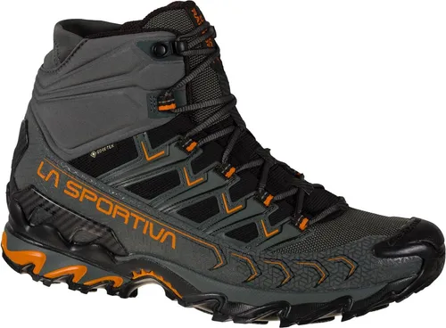La Sportiva Ultra Raptor II Mid GTX - Wasserdichte Wanderschuhe für Fast Hiking - Wanderschuhe mit Gore-Tex-Membrane für Atmungsaktivität und Wasserdichtigkeit. Ideal für Fast Hiking und Exkursionen mit leichtem Gepäck. Leicht und komfortabel!