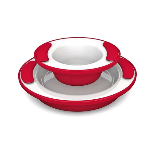 Teller Rot von Ornamin