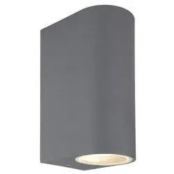Veronika Außenleuchte Aluminium Druckguss Anthrazit, 2X Gu10