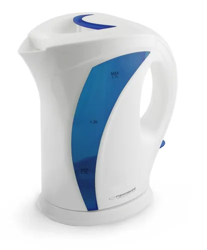 Esperanza EKK018B Electric kettle 1.7 L, White / Blue Esperanza 5901299932414
