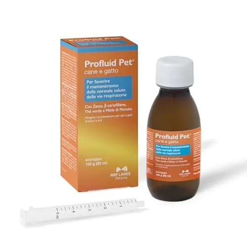 NBF Lanes Profluid Pet Hund und Katze, 100 g. Zur Förderung der normalen Gesundheit der Atemwege