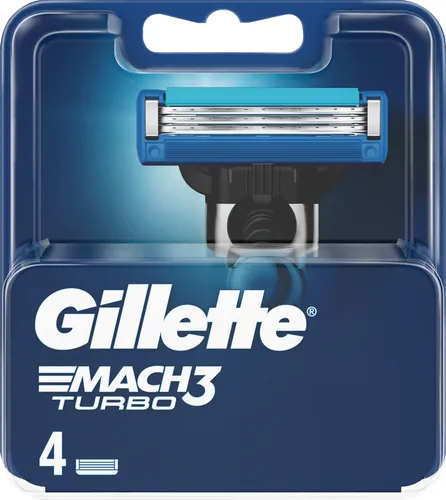 Gillette Mach3 Turbo 4er-Pack
