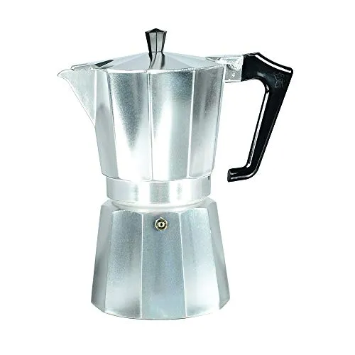 Pezzetti 1362 Espressokocher Italexpress für 6 Tassen, Silber