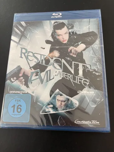 Resident Evil: Afterlife Blu-ray | NEU & OVP - Standardausgabe des spannenden Action-Horrorfilms, FSK 16, in brillanter Blu-ray-Qualität für ein intensives Filmvergnügen.