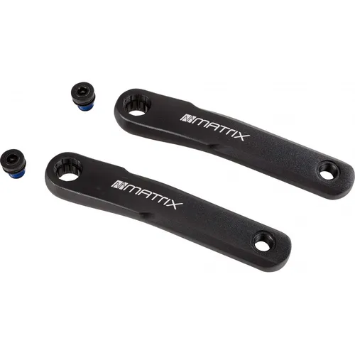 MATRIX Kurbelarmsatz Alu Bosch Gen 2 schwarz, Kurbellänge: 170 mm - Hochwertiger Kurbelarmsatz für Bosch Gen, robust und leicht, ideal für eine präzise Fahrradschaltung und verbesserte Leistung.