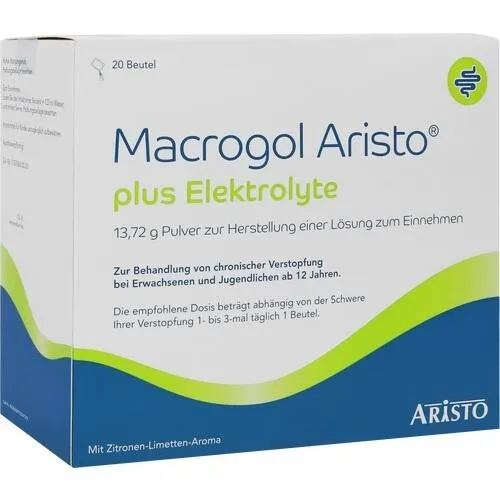 Produktbild MACROGOL Aristo plus Elektrolyte 13,72 g PLE 20 St. PZN 18858545