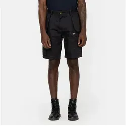 Dickies Workwear Shorts REDHAWK PRO SHORT schwarz 32 - Herren-Shorts aus strapazierfähigem Material, 65% Polyester und 35% Baumwolle, ideal für Arbeit und Freizeit, Größe 32 in klassischem Schwarz.