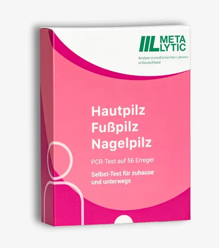 MetaLytic - Pilz Test (Hautpilz, Fußpilz, Nagelpilz und Genitalpilz)