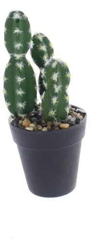 Künstlicher Kaktus im Blumentopf - ca. 18 cm