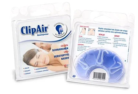 ClipAir Anti Schnarch Nasenclip | Nasenspreizer | Schnarch Stopper | gesunder Schlaf