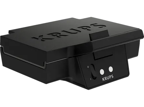 Krups FDK Iconic Sandwichmaker - 850 W, keramikbeschichtete Antihaft-Platten, ikonisches Design für köstliche Gourmet-Sandwiches und einfache vertikale Aufbewahrung