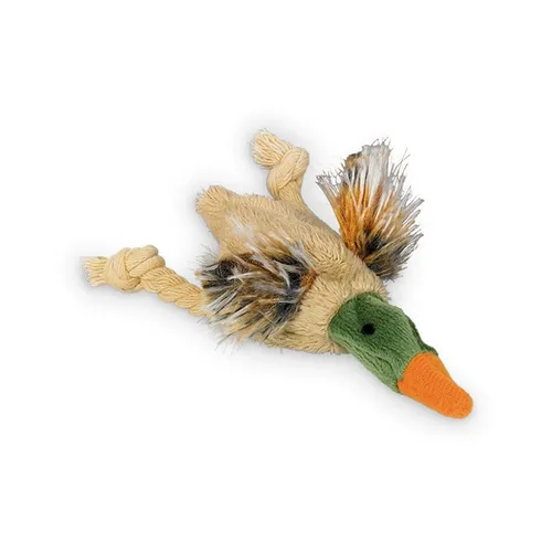 Nobby Tierkuscheltier Plüsch Ente mit Catnip