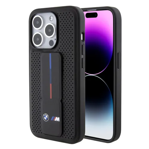 BMW BMHCP15XGSPPRK iPhone 15 Pro Max Hardcase - Smartphone Hülle mit griffigem Stand, idealer Schutz und elegantes Design für dein iPhone 15 Pro Max.