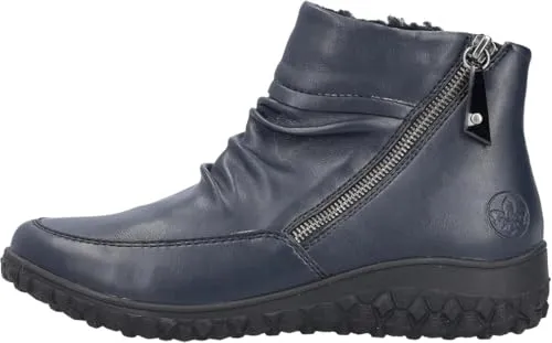 Rieker Damen 59585 Kurzstiefel, blau 37 EU