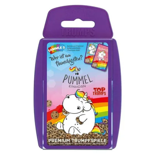 Produktbild Top Trumps Pummeleinhorn Quartettspiel Quartett Spiel Kartenspiel