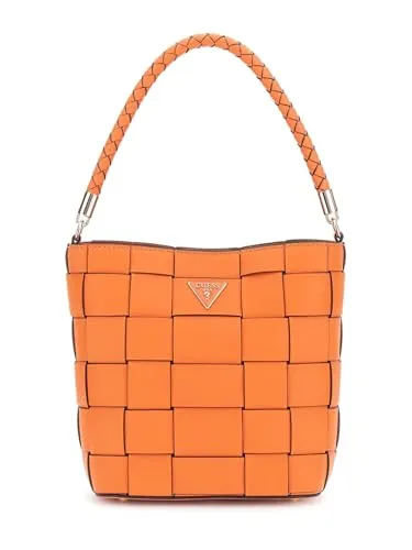GUESS Maylee Bucket Bag Orange von GUESS