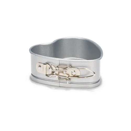 Patisse Silver Top Herz Springform Backform Kuchenform Herzkuchen 12cm Backen