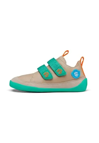 Affenzahn Barfußschuh Leder Buddy Sneaker 22 EU - Kinder-Halbschuhe in Größe 22, aus hochwertigem Leder mit praktischem Klettverschluss. Ideal für gesunde Fußentwicklung und komfortable Bewegungsfreiheit.