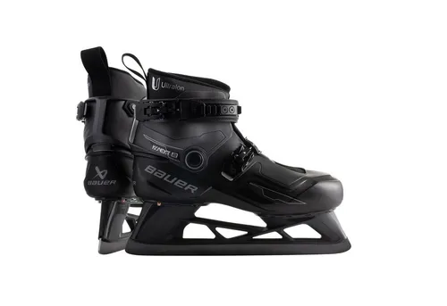 Bauer Konekt2 Senior Torwartschlittschuhe (EU43) - Hochwertige Torwartschlittschuhe in Größe 8 (EU43) für optimalen Halt und Komfort auf dem Eis. Ideal für den professionellen Einsatz im Eishockey.