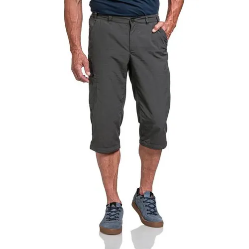 Schöffel Pants Springdale1 grau (9830) 52 - Wanderhosen für Herren, schnell trocknendes Nylonmaterial für optimalen Feuchtigkeitstransport und hohen Tragekomfort bei Freizeit und Reisen.
