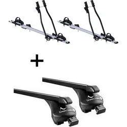 Fahrradträger SAGITTAR Set für Subaru XV E-Boxer (5 Türer) ab 2019 - Praktisches Set mit 2x Fahrradträger SAGITTAR und Dachträger für Subaru XV E-Boxer (5 Türer) ab 2019. Ideal für den sicheren Transport von bis zu zwei Fahrrädern, inklusive einfacher Montage und hochwertigem Material.