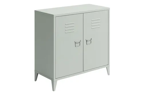 osoltus Raumteiler Industrial Wohnen 2-türiger Spindschrank in grün von osoltus