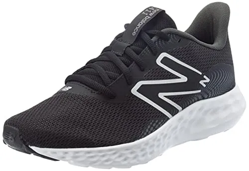 Sneaker 411 - Herren Laufschuhe in Schwarz - Größe 44 - Laufschuhe Sneaker 411 von New Balance in Größe 44, ideal für komfortables Laufen mit atmungsaktiven Materialien und rutschfester Sohle.