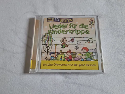 Die 30 Besten Lieder Für Die Kinderkrippe (CD) NEU