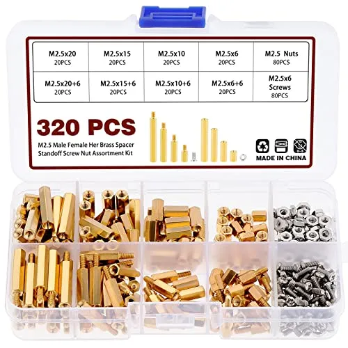 Schrauben & Muttern Gold von Knpwer